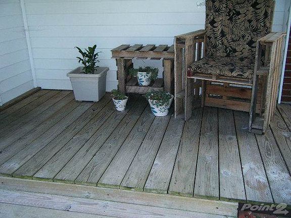 NEW FRONT PORCH AS WELL AS...