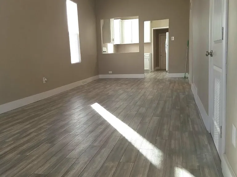 Front room and dining room