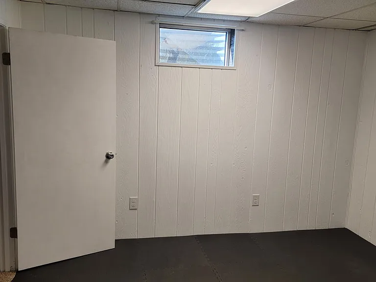 Basement workout room