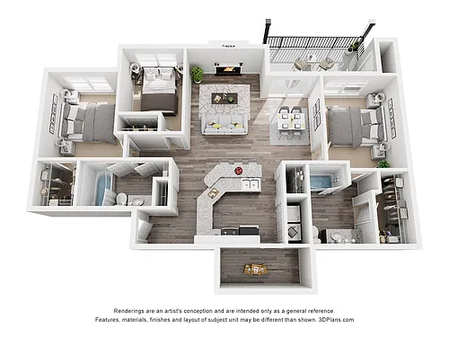 Floor plan C1G
