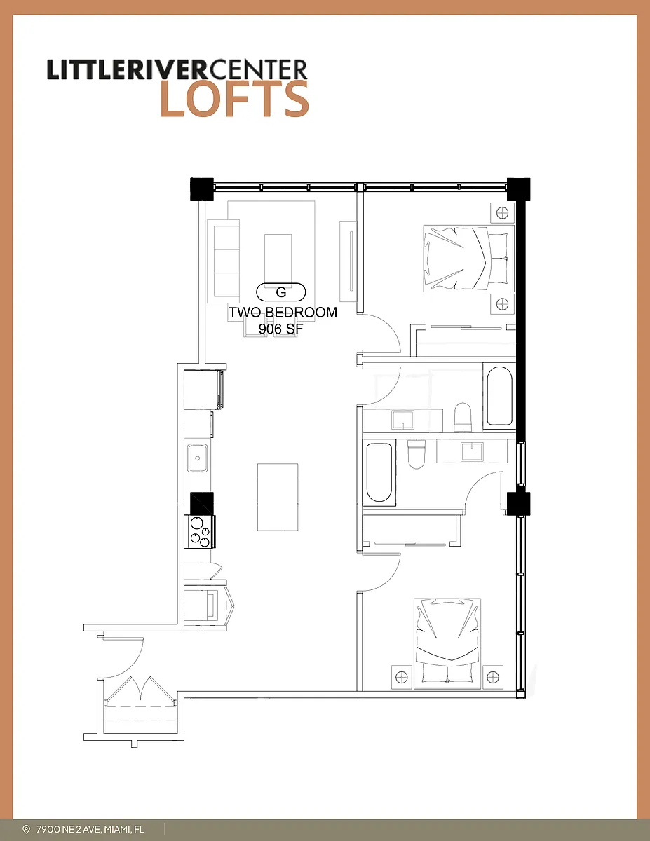 Floor plan G