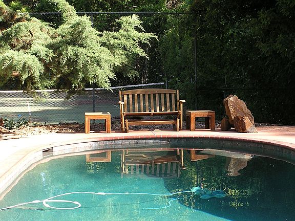 Pool and Tennis Court