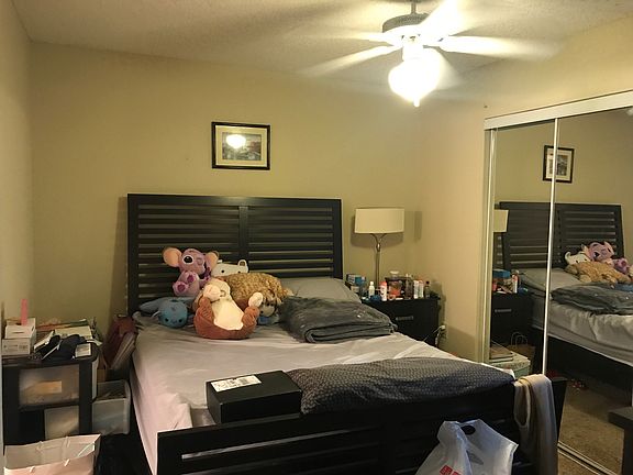 One of two bedrooms