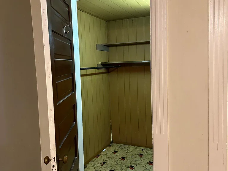 View into walk-in-closet