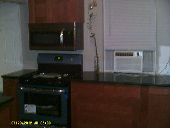 Kitchen oven area