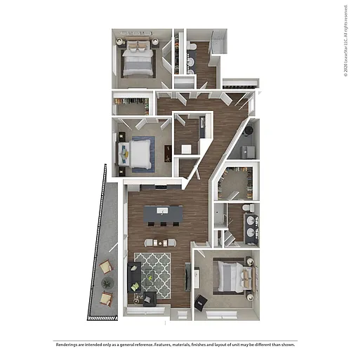 Floor plan Weston