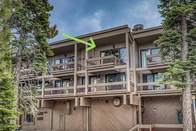 View of the unit from the deck