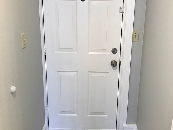 Private entry and garage