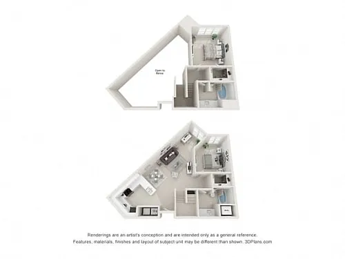 Floor plan B2 Renovated