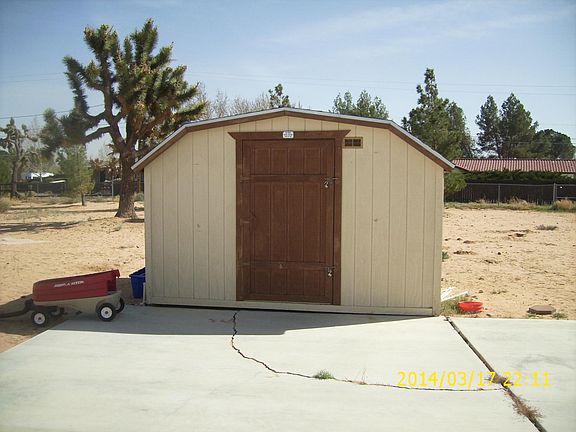 shed behind gates