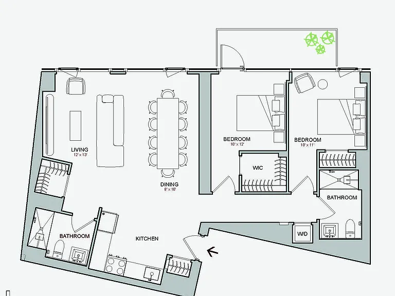 12 Halsey St #Penthouse 227 — Photo 2