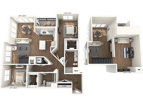 Floor plan BM15.3-L-Base Collection