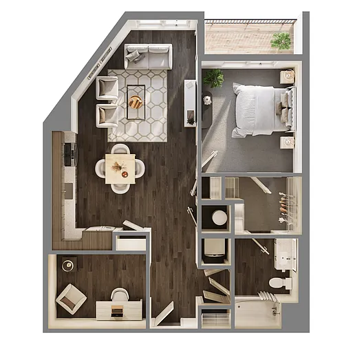 Floor plan A6D