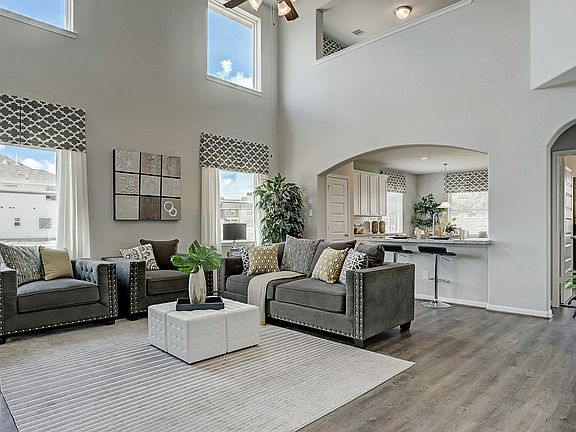 Bright open floorplan