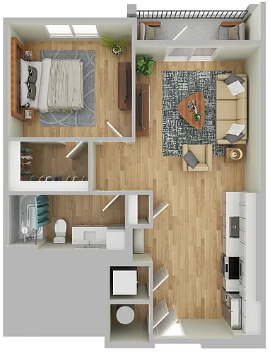 Floor plan A1-A