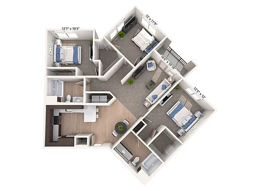 Floor plan C3-Esp