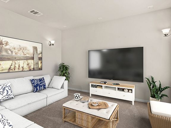 Media room for movie nights