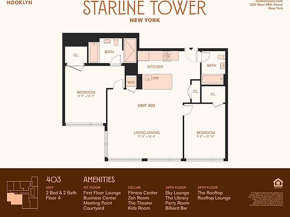 2nd image of 250 W 49th St #8403
