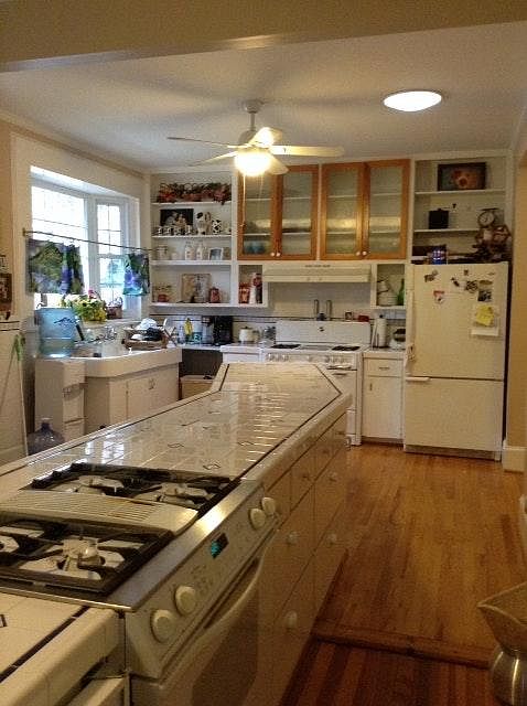 double kitchen with Jenn Air and Bosch appliances