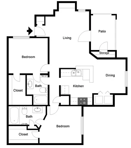 Floor plan D
