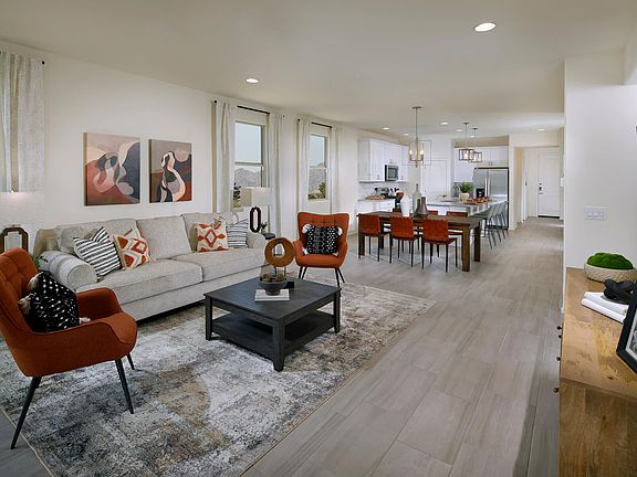 The 2110 floorplan modeled at Fieldstone at Gladden Farms in Tucson, AZ.