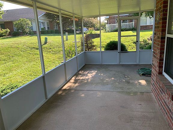 Screened patio