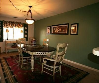Extra large dining area