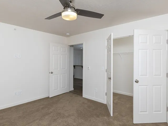 Bedroom and Closet