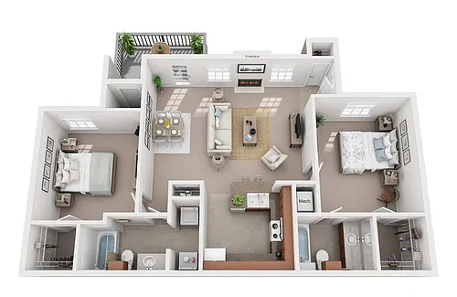 Floor plan The Jasmine Renovated
