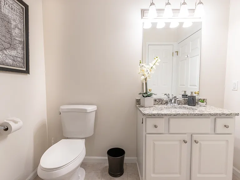 Master Bath with Linen Closet