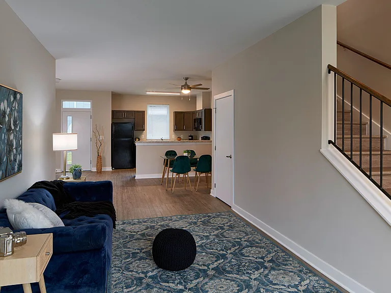 Townhouse living area