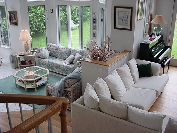 Great room and atrium