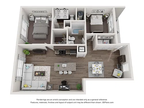 Floor plan Poplar I
