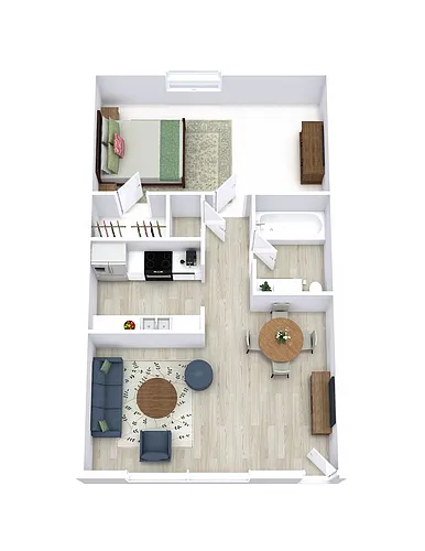 Floor plan 1B