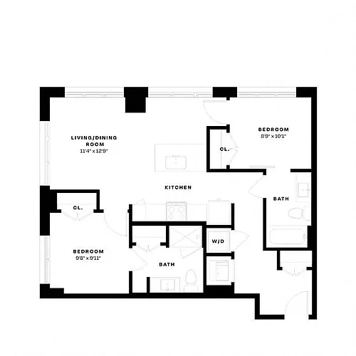 Floor plan B3