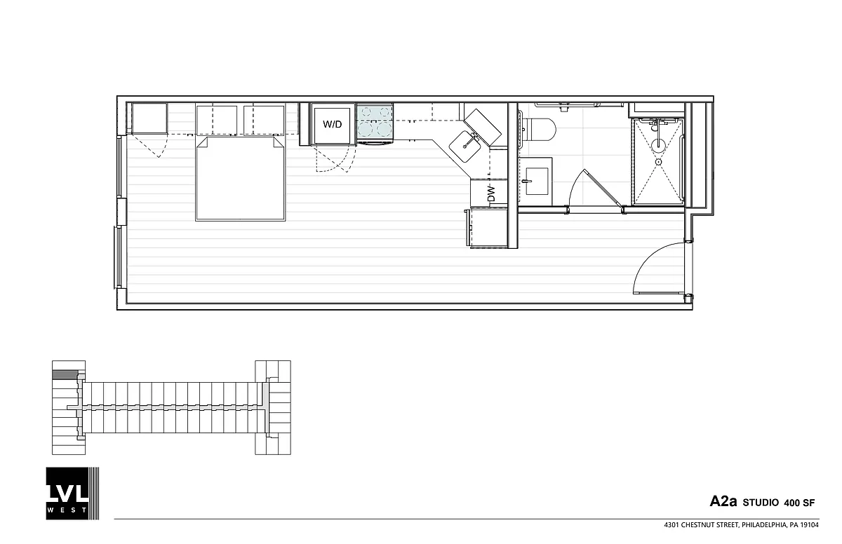 Floor plan A2a