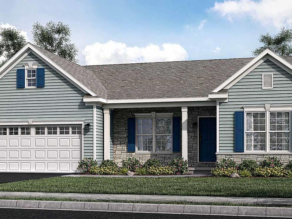 Elevation A - Optional Features Shown