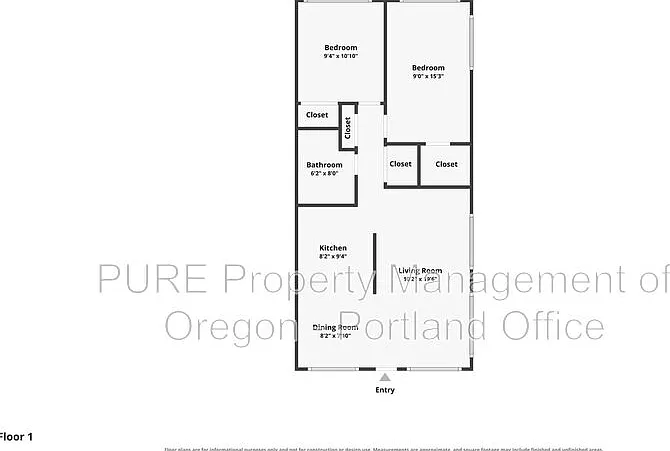2 bed, 1.0 bath, 800 sqft, $1,545 — Photo 4