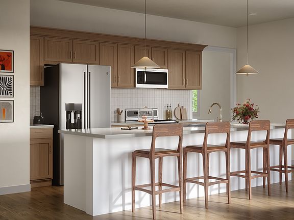 Lindstrom DSLD Homes Floorplan Kitchen Rendering