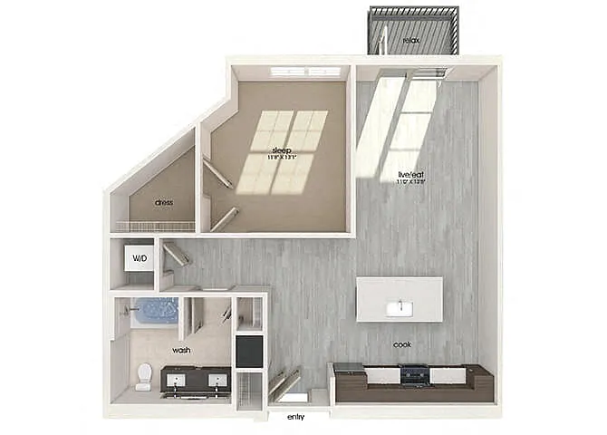 Floor plan A12
