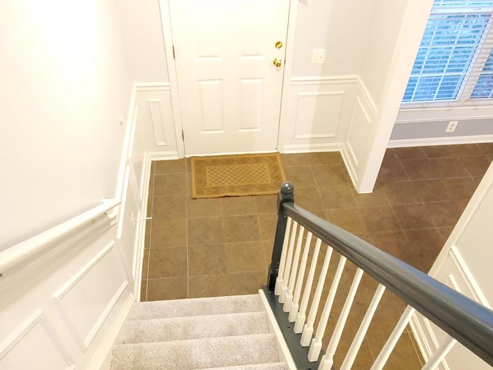 View from top of the stairs