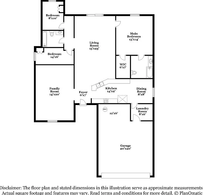 3 bed, 2.0 bath, 1543 sqft, $2,115 — Photo 2