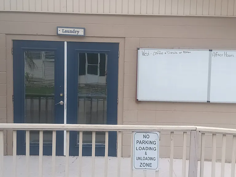 Community Laundry room