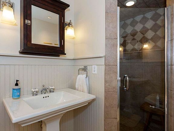 Bathroom 1, first floor master suite
