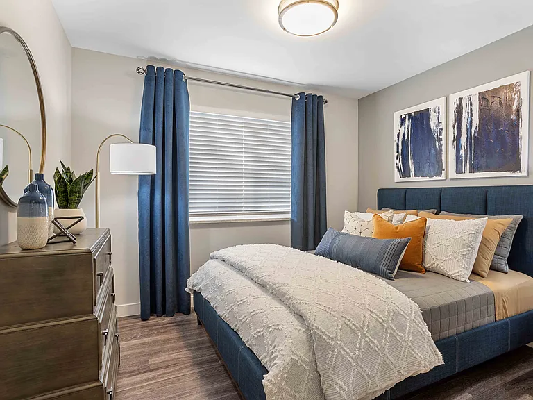 Second Bedroom with Vinyl Plank Flooring