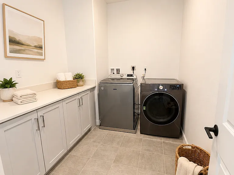 Washer and Dryer not included