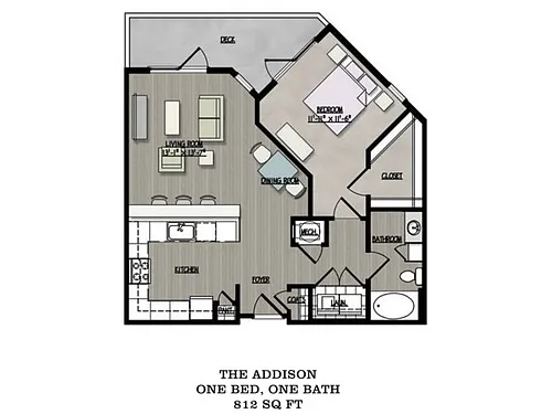 Floor plan The Addison