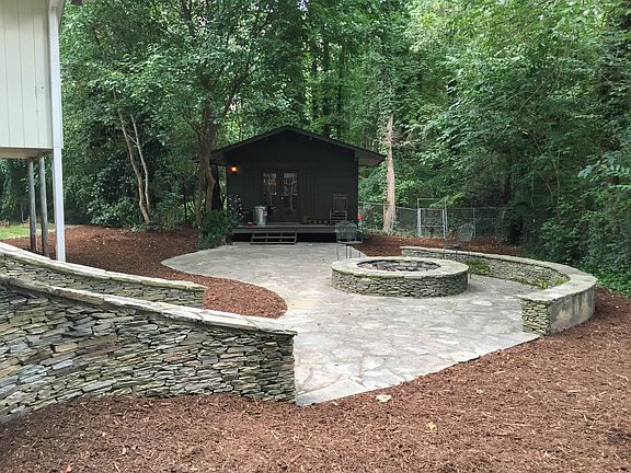 Back House and Firepit 