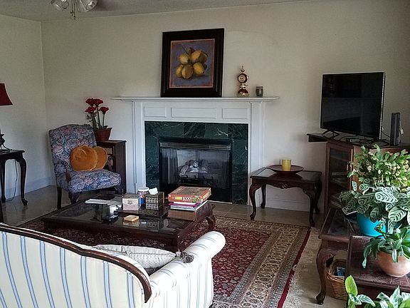 Livingroom with gas log 