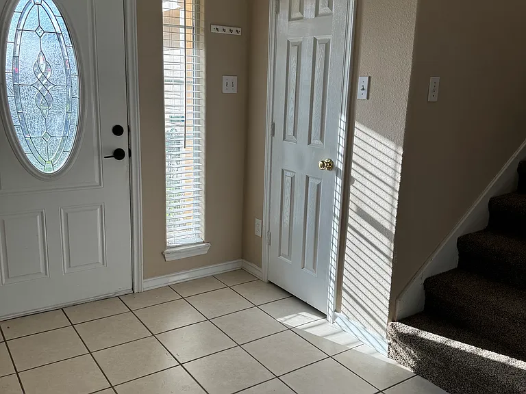 Entry from front door